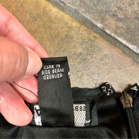 ALYX Dress Women’s Floral on Top Pencil Skirt on Bottom with Waist Belt Size 10 - Picture 12 of 13